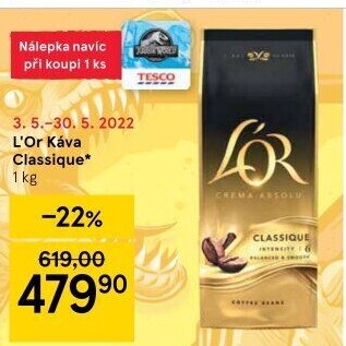 Káva Classique L'