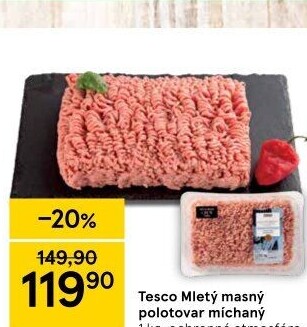 Mleté maso mix Tesco