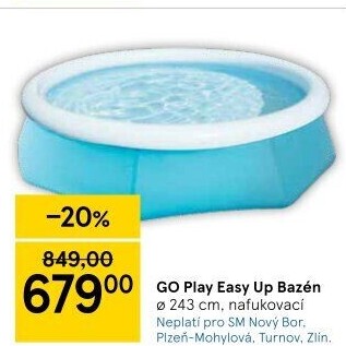 Nafukovací bazén GO Play