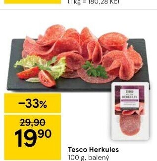 Salám Herkules Tesco