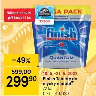 Tablety do myčky Finish