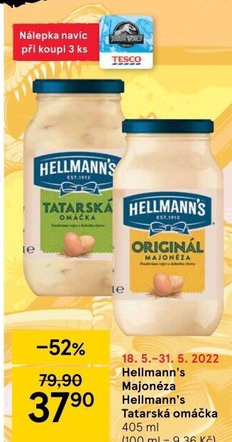 Tatarská omáčka Hellmann'