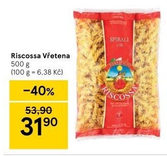 Těstoviny Riscossa