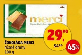 Čokoláda Merci
