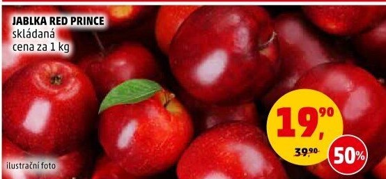 Jablka Red Prince