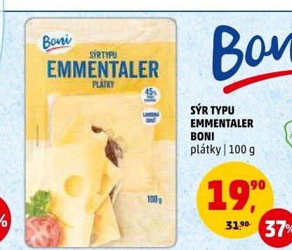 Sýr Ementál Boni