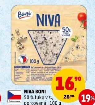 Sýr Niva 50% Boni