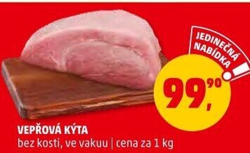Vepřová kýta bez kosti