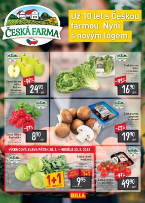 akční leták BILLA 18.5.2022-24.5.2022