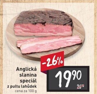 Anglická slanina speciál