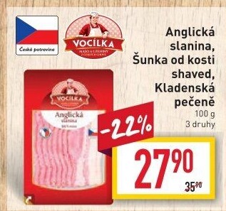 Anglická slanina Vocílka