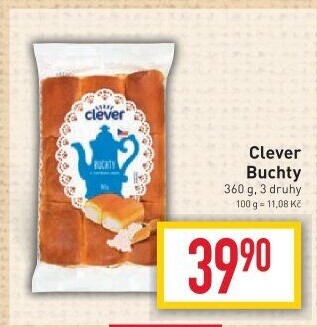 Buchty s náplní Clever