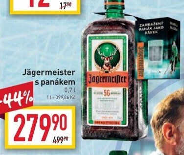 Bylinný likér Jägermeister