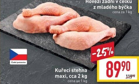 Kuřecí stehna Vocílka