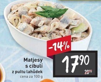 Matjesy s cibulí