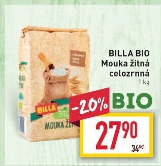 Mouka žitná celozrnná Naše Bio Billa