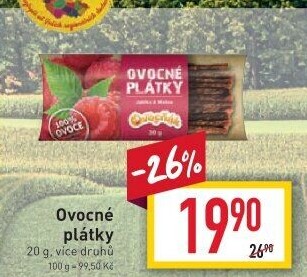 Ovocné plátky Ovocňák