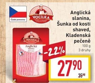 Anglická slanina Vocílka