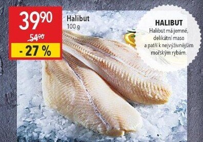 Halibut filety