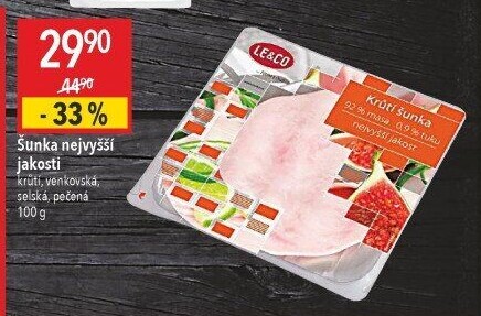 Šunka krůtí prsní nejvyšší jakosti LE&amp