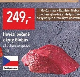 Hovězí pečeně z kýty Globus