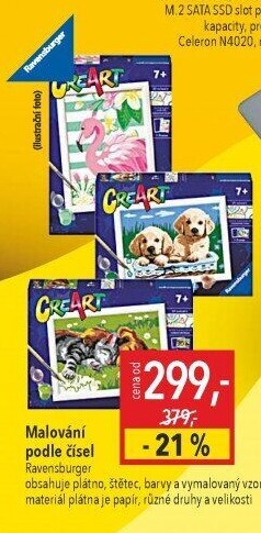 Malování podle čísel Ravensburger