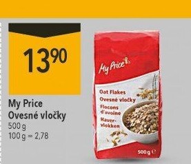 Ovesné vločky My Price