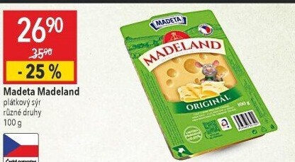 Sýr Madeland 45% Madeta