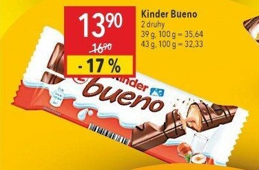 Tyčinka Bueno Kinder
