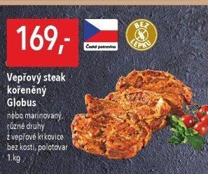 Vepřový steak marinovaný Globus