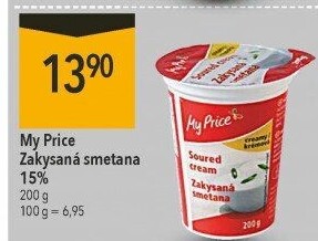 Zakysaná smetana 15% My Price