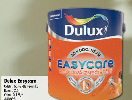 Barva interiérová Easycare Dulux