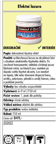 Kreativní barva Effect lazur Hornschuch AG