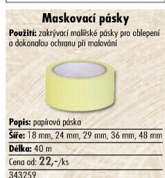 Papírová páska Ciret