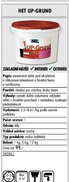 Penetrační základ Het UP-Grund