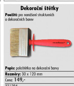 Štětka plochá Ciret