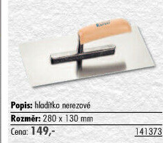 Zednické hladítko