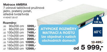 Matrace Ambra