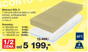 Matrace Sol