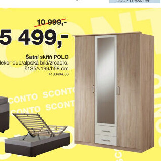 Šatní skříň Polo
