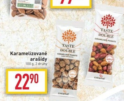 Arašídy karamelizované v sezamu Cretamel