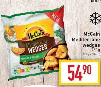 Brambory mražené Mediterrane wedges McCain