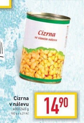 Cizrna - konzerva