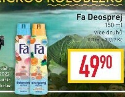 Deodorant sprej Fa