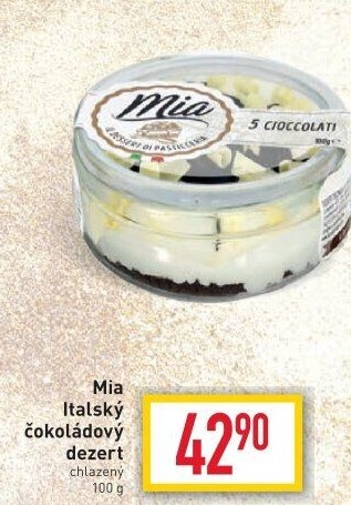 Dezert Italský Mia