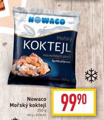 Koktejl mořský mražený Nowaco