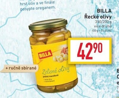 Olivy řecké Billa