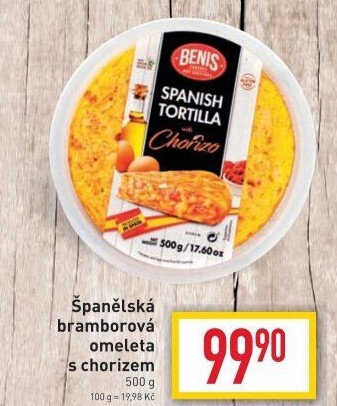 Omeleta bramborová Benis