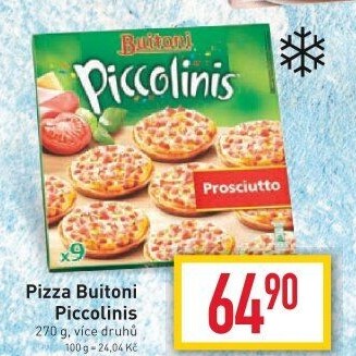 Pizza mražená Piccolinis Buitoni