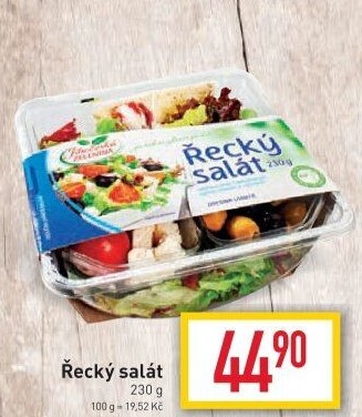 Řecký salát Jihočeská zelenina